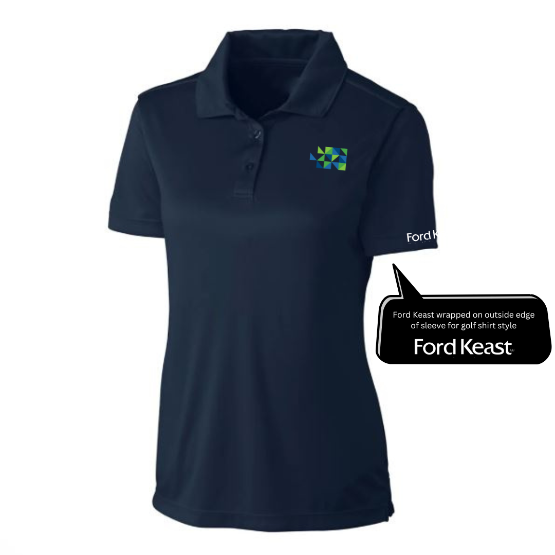 FORD KEAST EMBROIDERED ATHLETIC POLO (WOMENS)