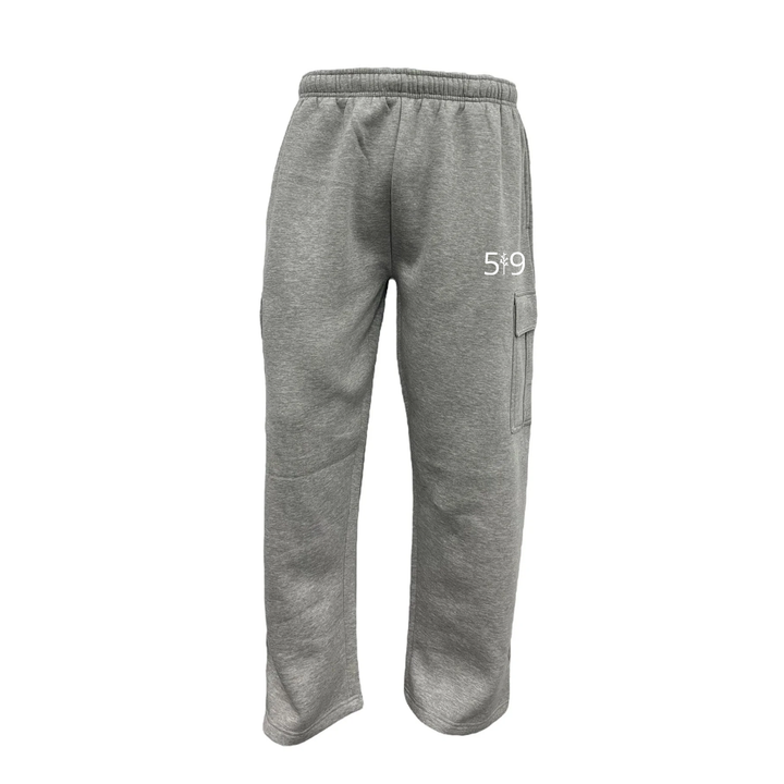 519 EMBROIDERED CARGO SWEATPANTS (UNISEX)