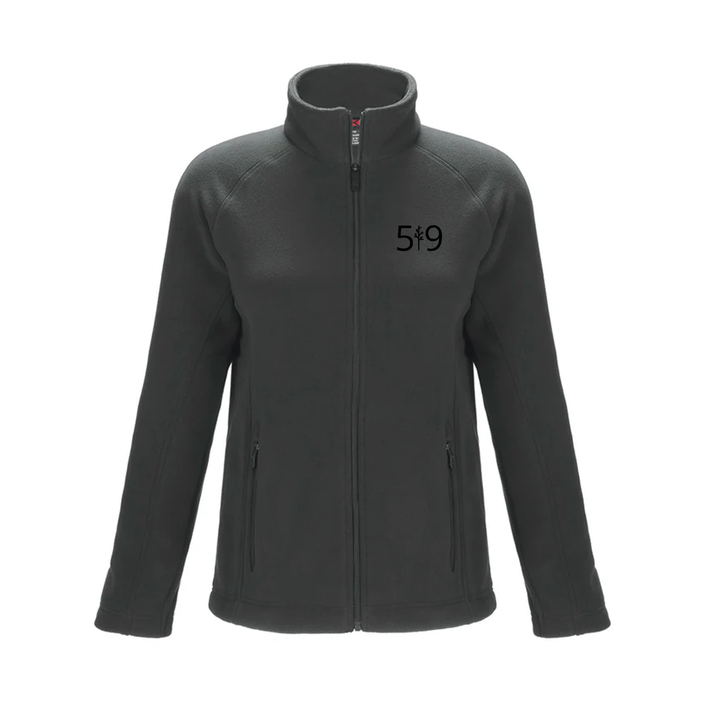 519 EMBROIDERED MICROFLEECE ZIP-UP JACKETS (WOMENS)