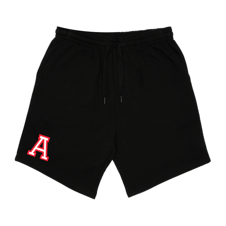 FLAMES EMBROIDERED SWEAT SHORTS (MENS)