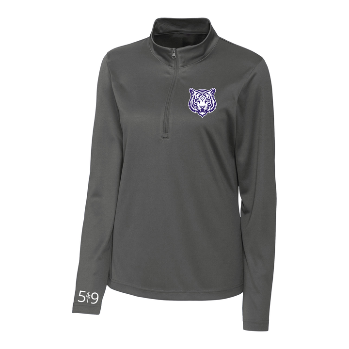 WILDCATS EMBROIDERED ATHLETIC 1/4 ZIP (WOMENS)