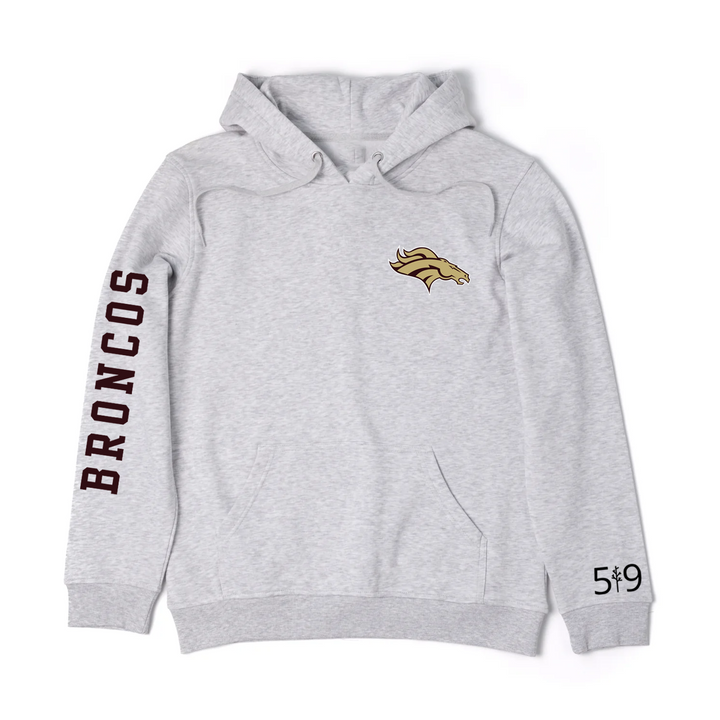 BRONCOS SLEEVE LOGO HOODIE (UNISEX)