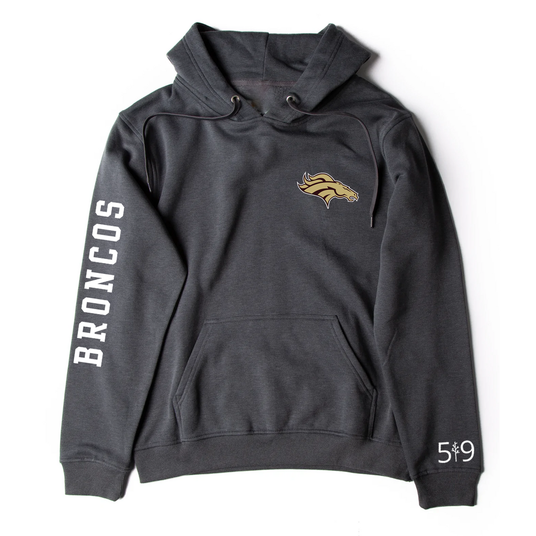 BRONCOS SLEEVE LOGO HOODIE (UNISEX)