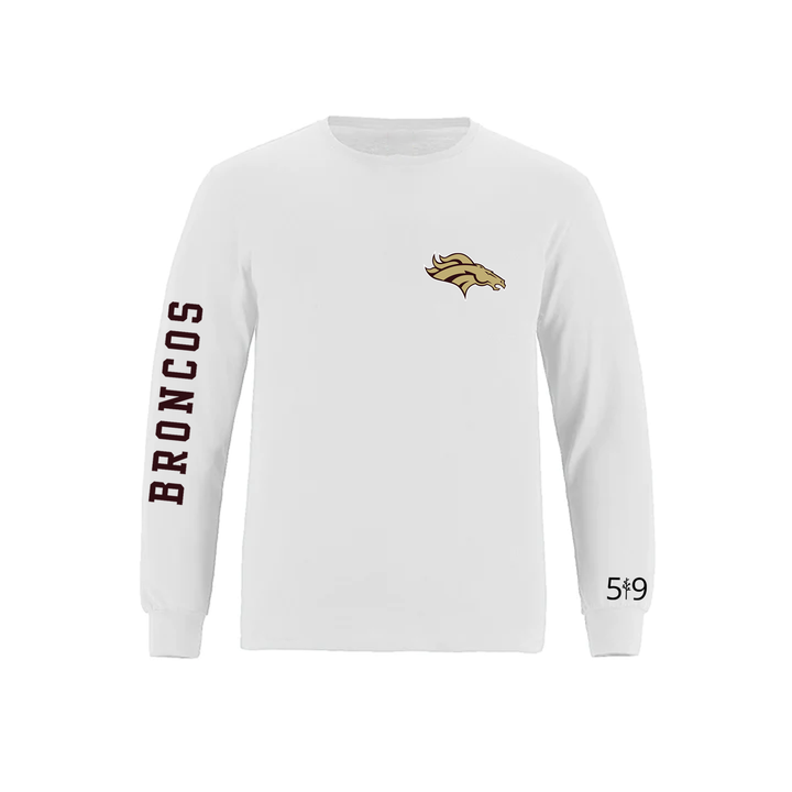 BRONCOS SLEEVE LOGO LONG SLEEVE (MENS)