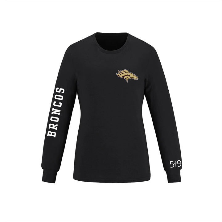 BRONCOS SLEEVE LOGO LONG SLEEVE (WOMENS)