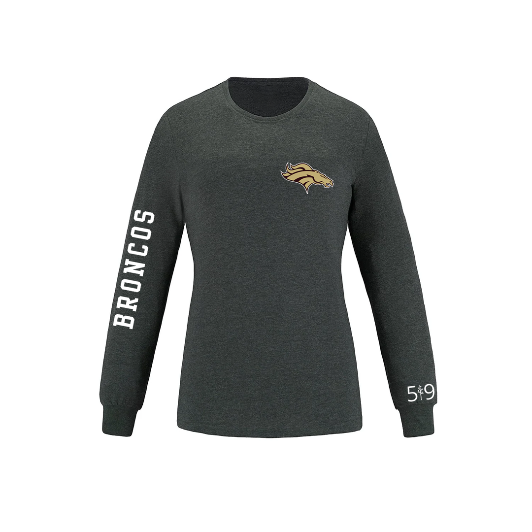 BRONCOS SLEEVE LOGO LONG SLEEVE (WOMENS)