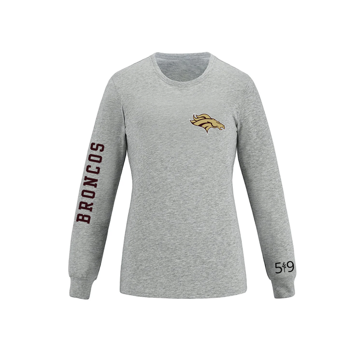 BRONCOS SLEEVE LOGO LONG SLEEVE (WOMENS)