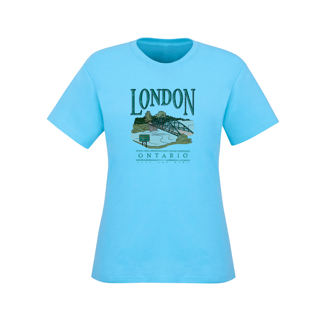 LONDON VINTAGE BLACKFRIARS TEE (WOMENS)