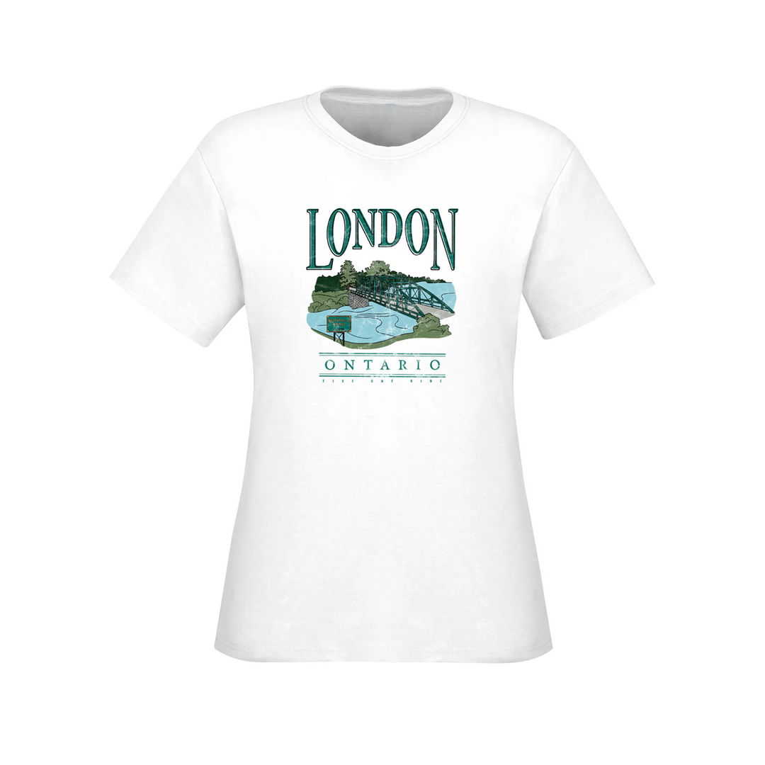 LONDON VINTAGE BLACKFRIARS TEE (WOMENS)