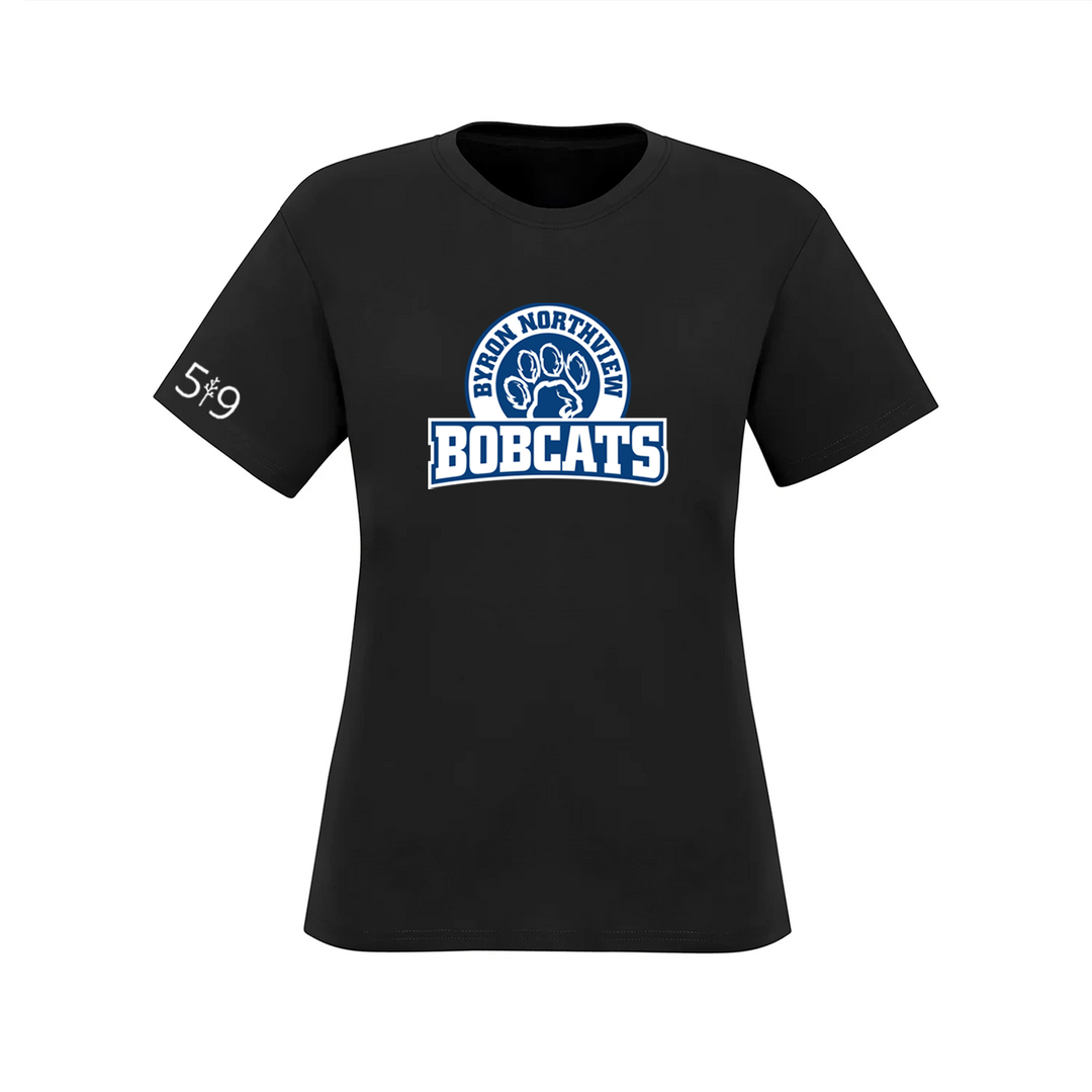 BYRON NORTHVIEW BOBCATS TEE (WOMENS)