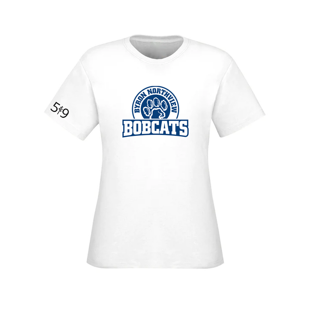 BYRON NORTHVIEW BOBCATS TEE (WOMENS)