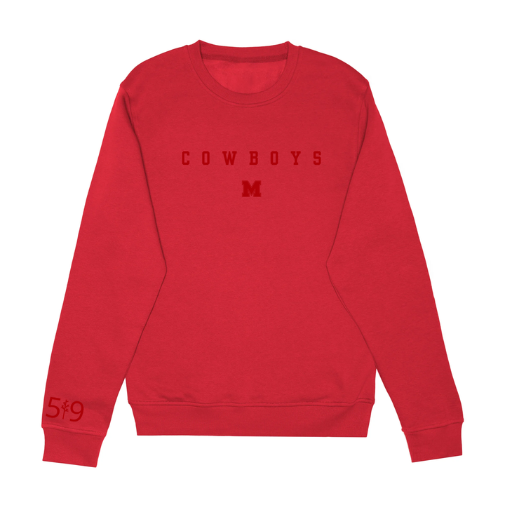 COWBOYS MONOCHROME CREW (UNISEX)