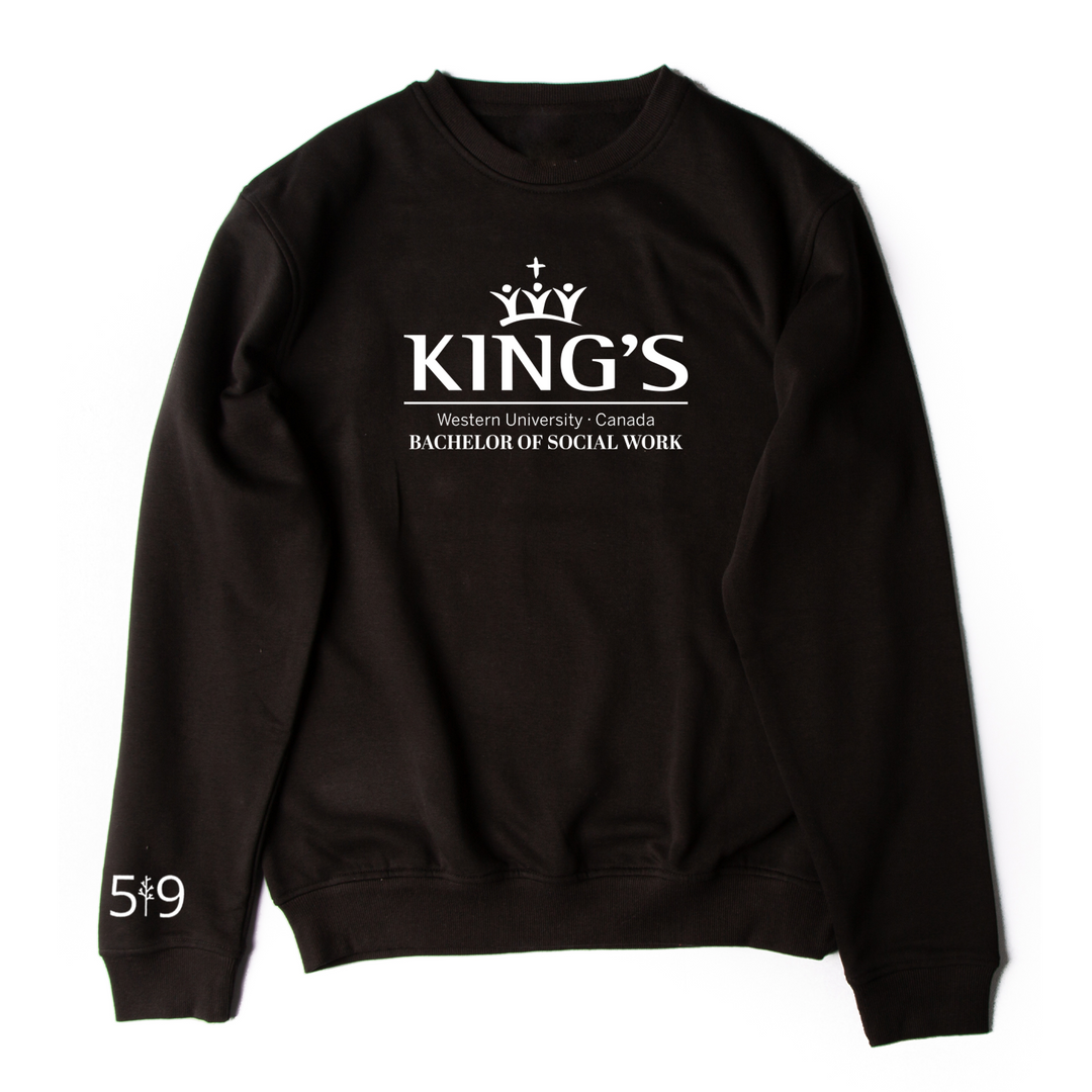 KINGS BSW PRINTED CREW (UNISEX)