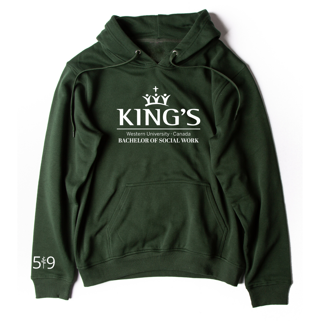 KINGS BSW PRINTED HOODIE (UNISEX)