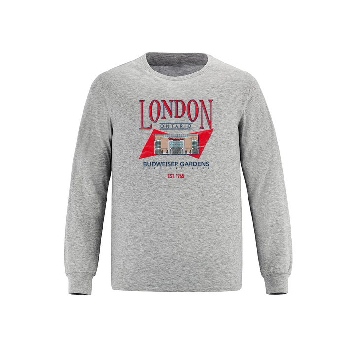 LONDON VINTAGE BUD GARDENS LONG SLEEVE (MENS)