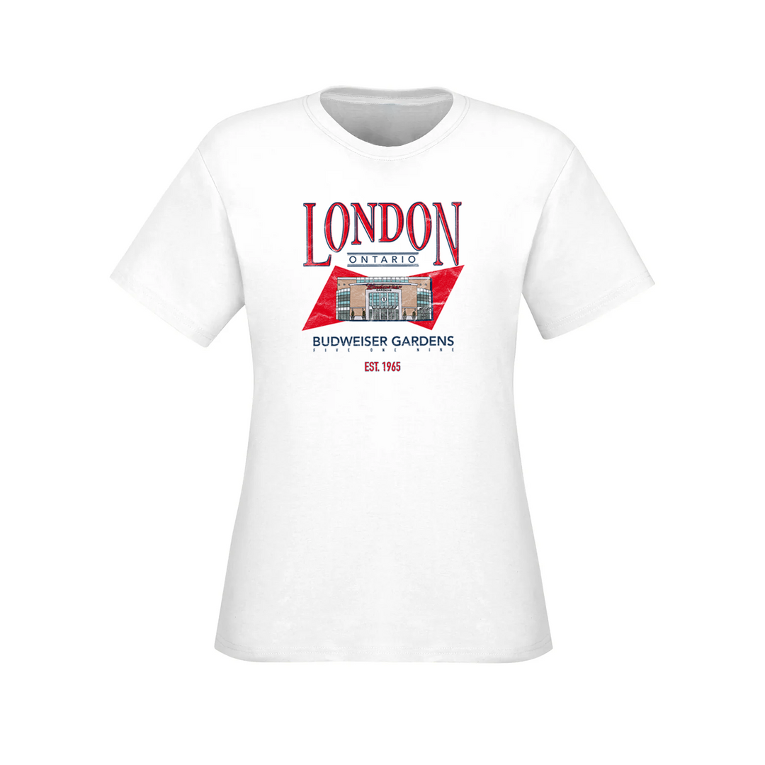 LONDON VINTAGE BUD GARDENS TEE (WOMENS)