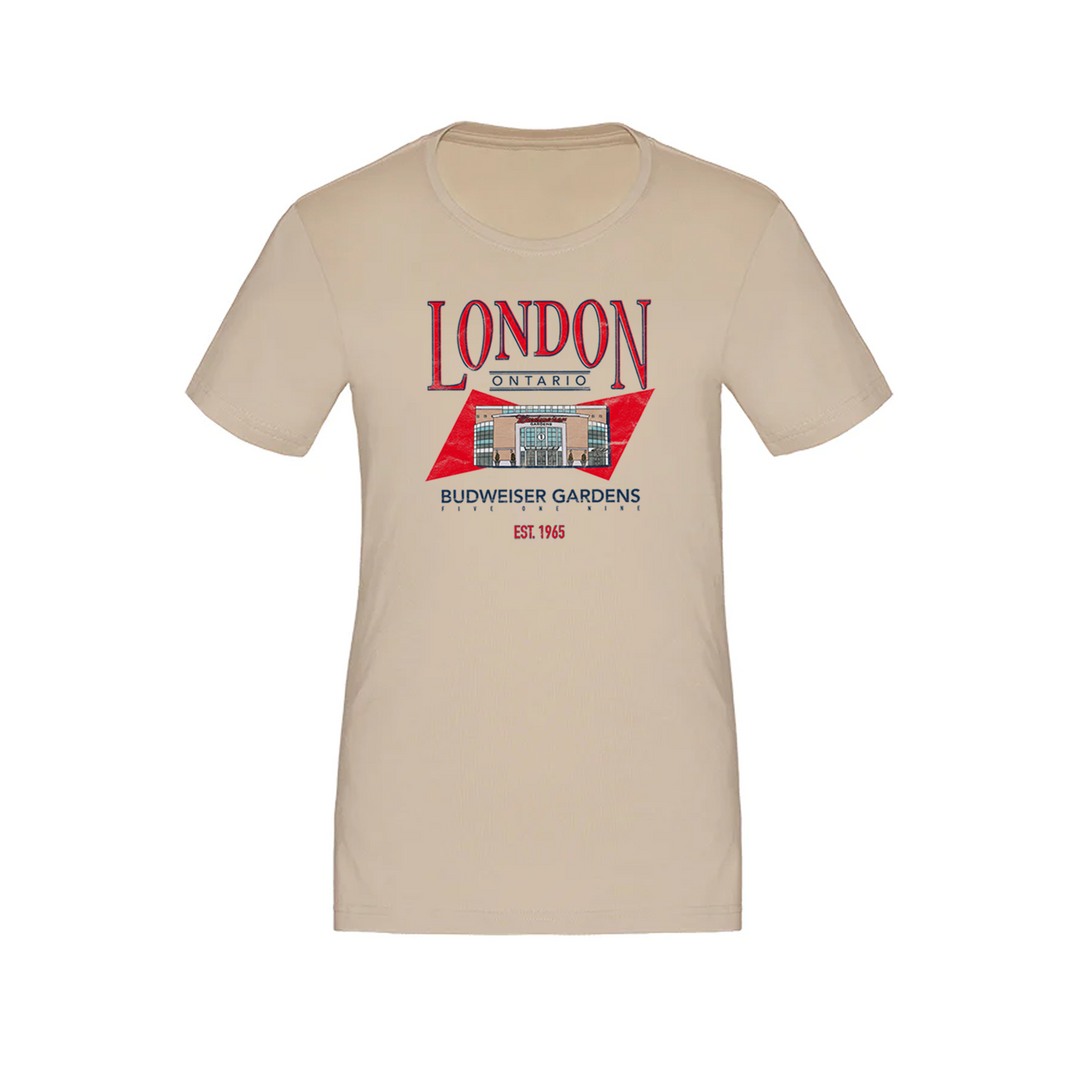 LONDON VINTAGE BUD GARDENS TEE (WOMENS)