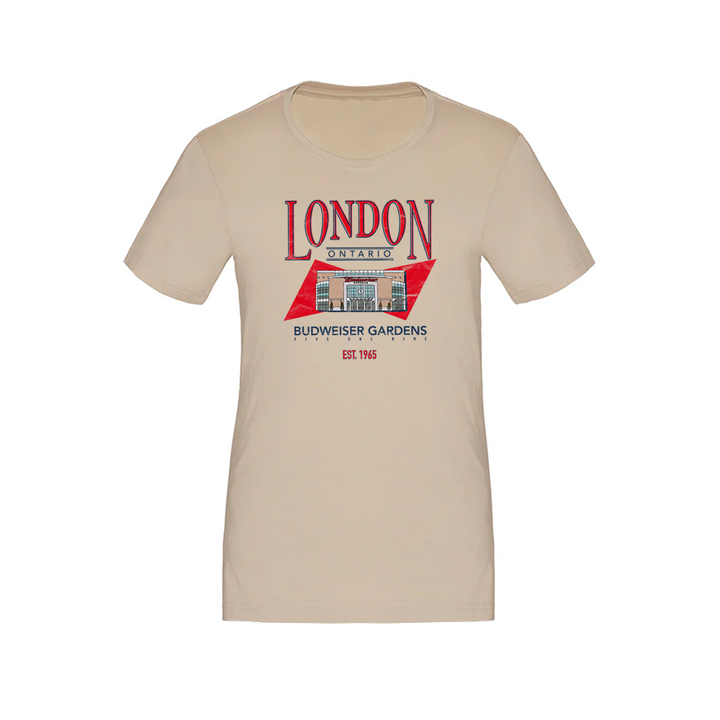 LONDON VINTAGE BUD GARDENS TEE (WOMENS)