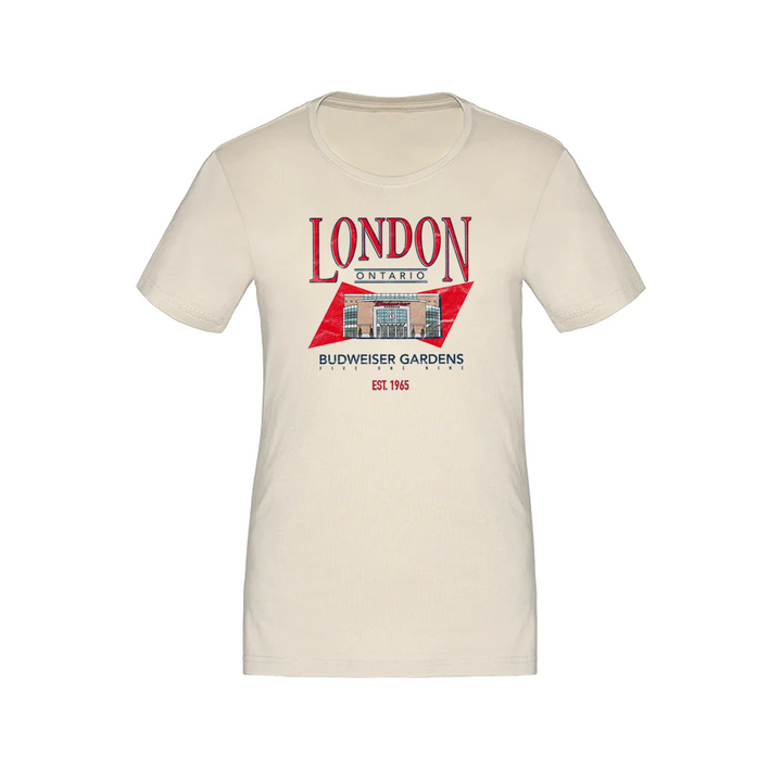 LONDON VINTAGE BUD GARDENS TEE (WOMENS)