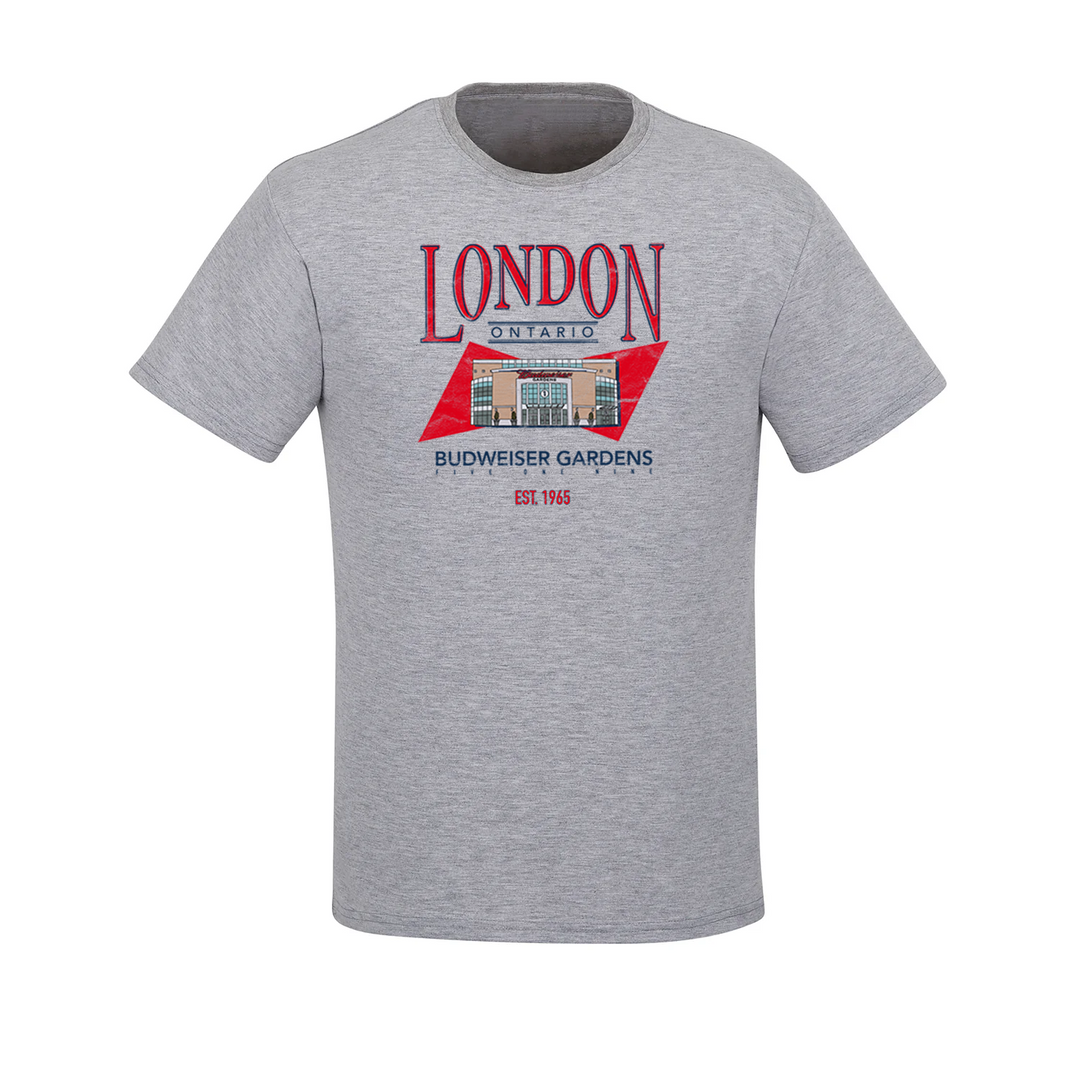 LONDON VINTAGE BUD GARDENS TEE (MENS)