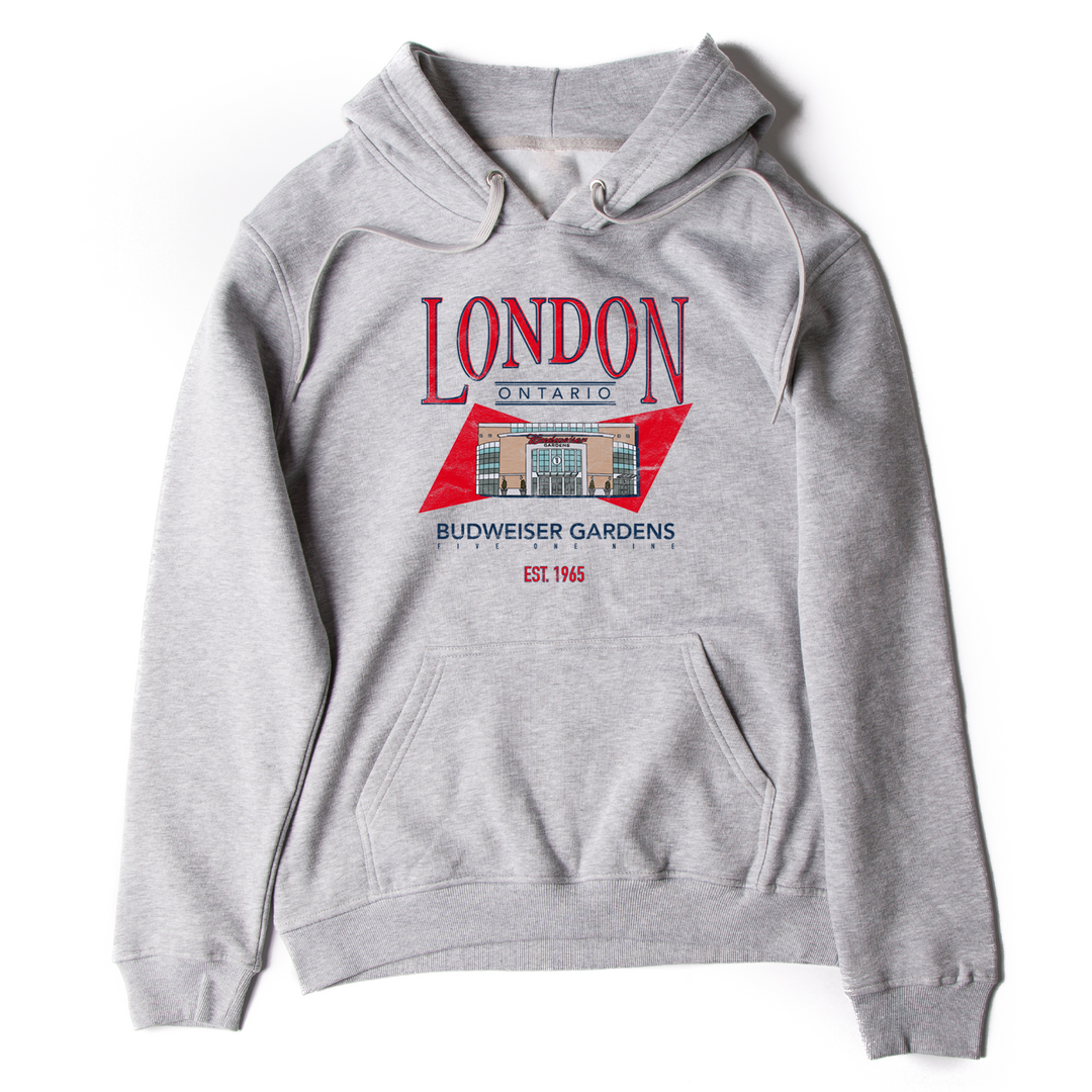 LONDON VINTAGE BUD GARDENS HOODIE (YOUTH)