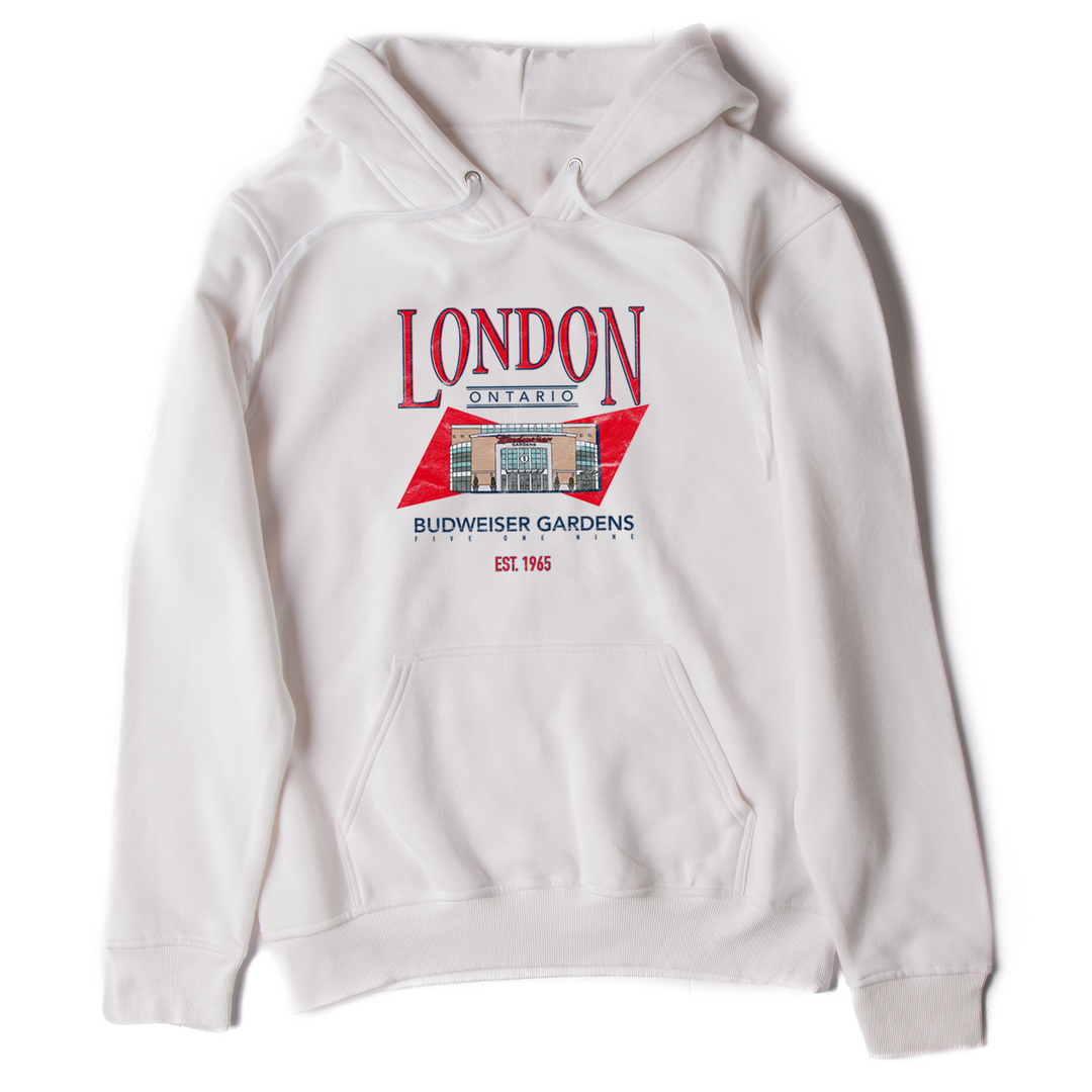 LONDON VINTAGE BUD GARDENS HOODIE (YOUTH)