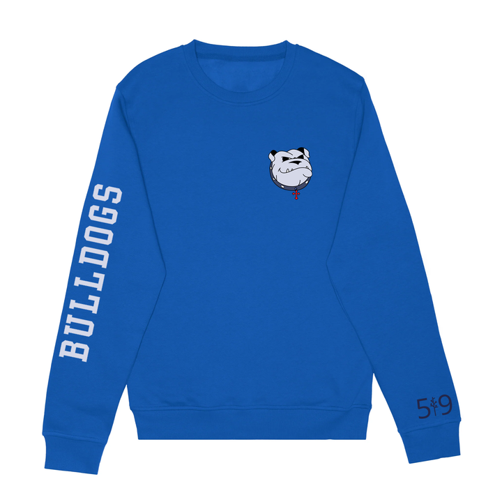 BULLDOGS SLEEVE LOGO CREW (UNISEX)