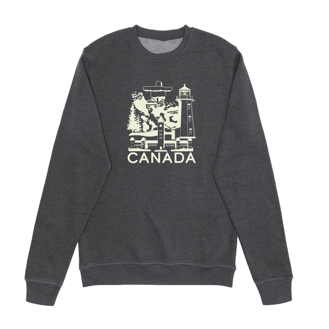 CANADIAN LANDMARKS CREW (UNISEX)