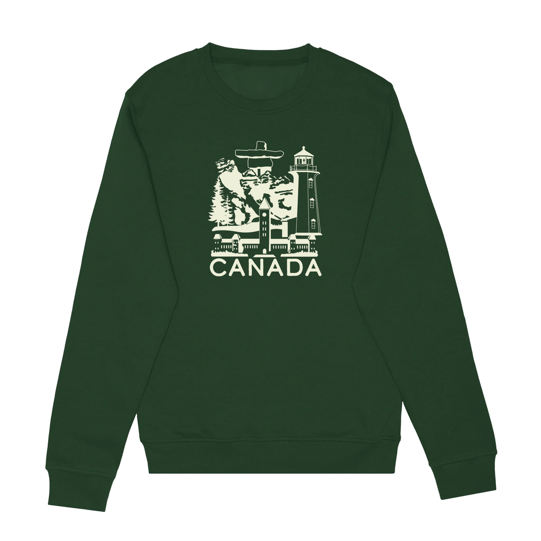 CANADIAN LANDMARKS CREW (UNISEX)