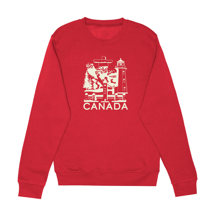 CANADIAN LANDMARKS CREW (UNISEX)