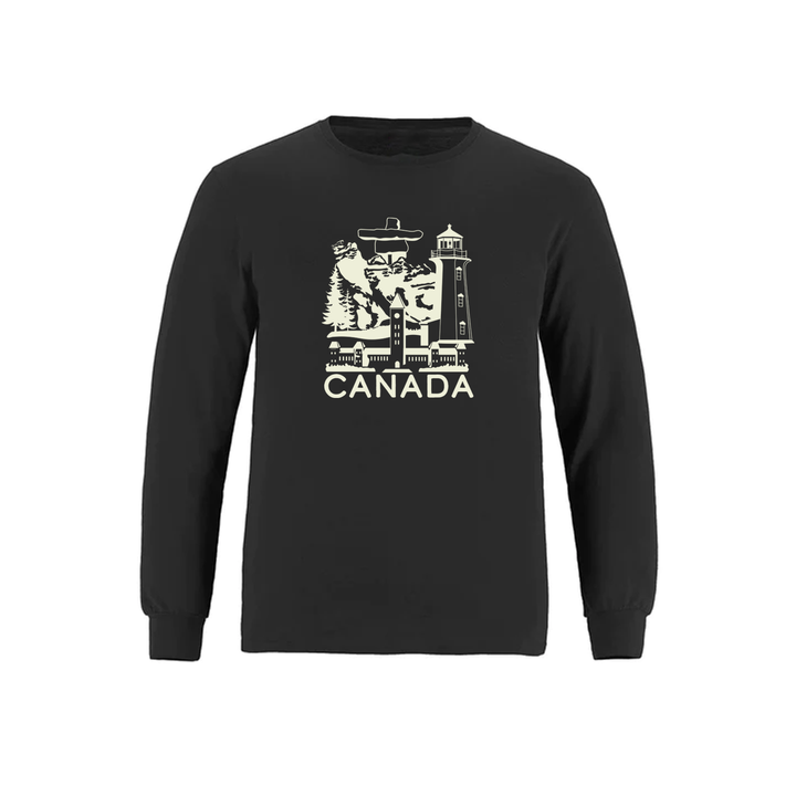 CANADIAN LANDMARKS LONG SLEEVE (YOUTH)