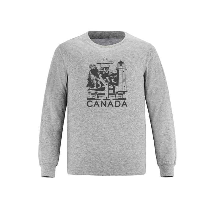 CANADIAN LANDMARKS LONG SLEEVE (YOUTH)