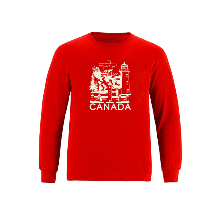 CANADIAN LANDMARKS LONG SLEEVE (YOUTH)