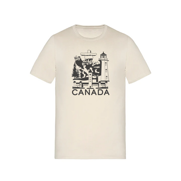 CANADIAN LANDMARKS TEE (MENS)