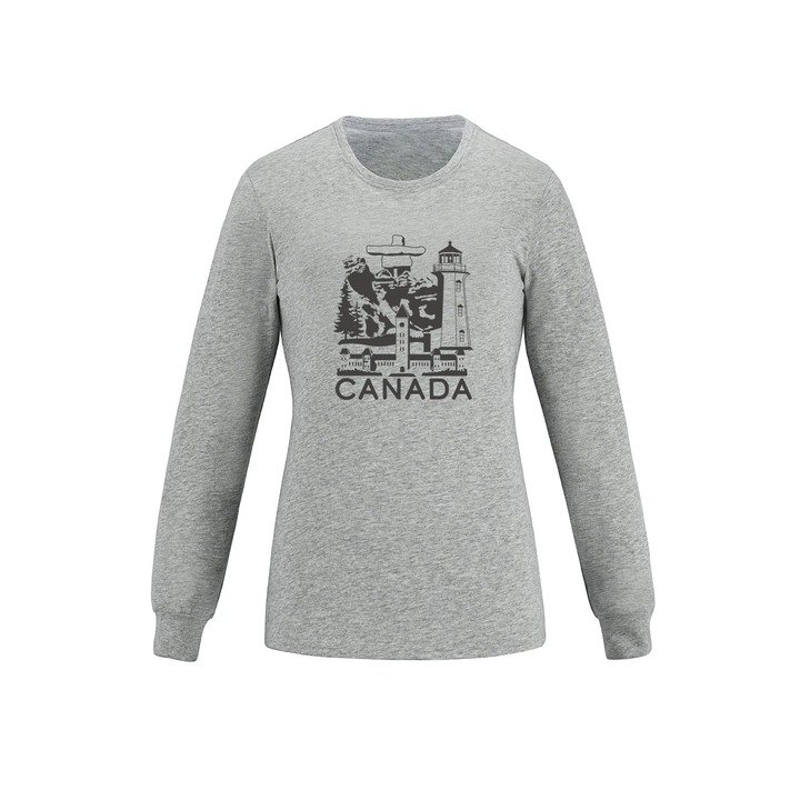 CANADIAN LANDMARKS LONG SLEEVE (WOMENS)