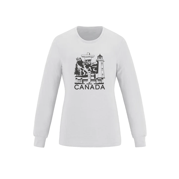 CANADIAN LANDMARKS LONG SLEEVE (WOMENS)