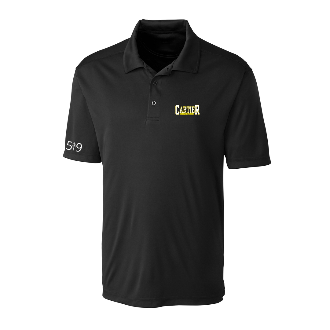 COUGARS EMBROIDERED ATHLETIC POLO (MENS)