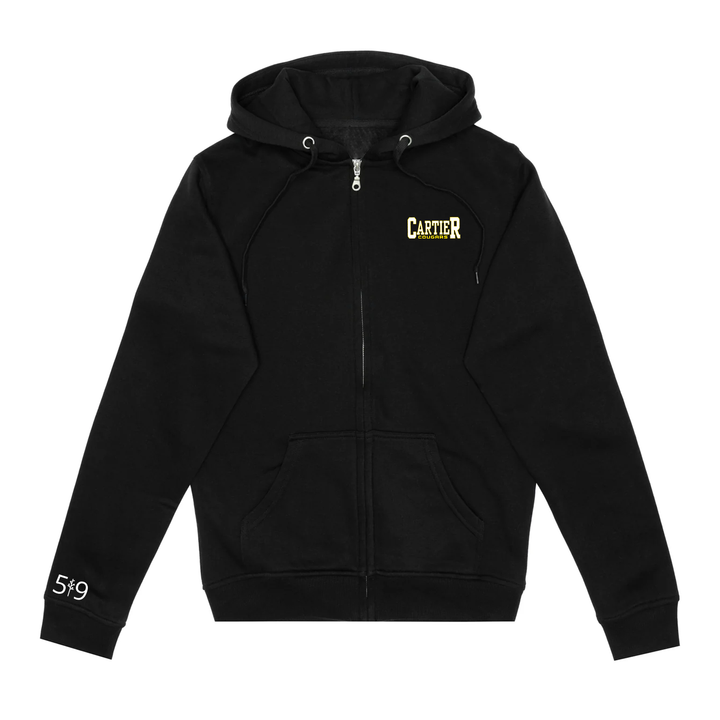 COUGARS EMBROIDERED ZIP-UP (YOUTH)