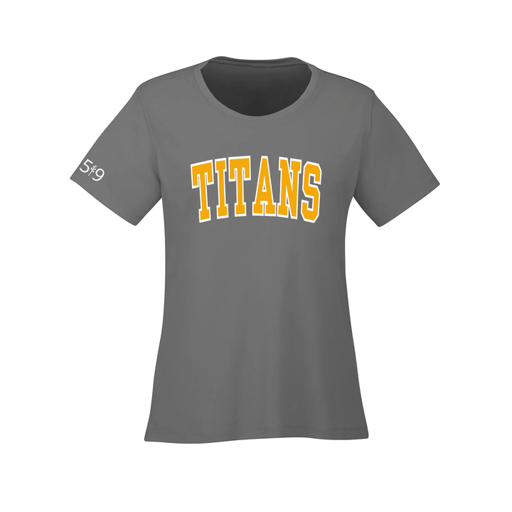 TITANS VARSITY ATHLETIC TEE (WOMENS)