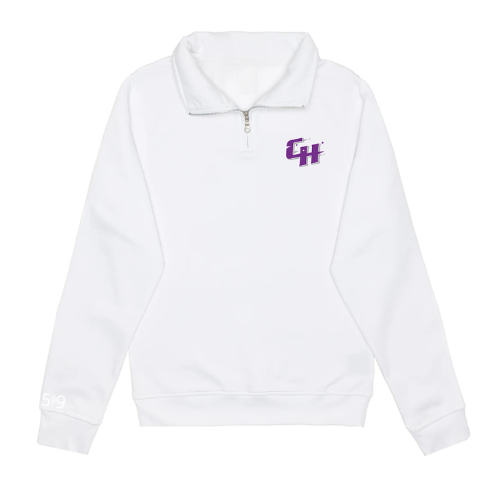 HURRICANES EMBROIDERED 1/4 ZIP (UNISEX)