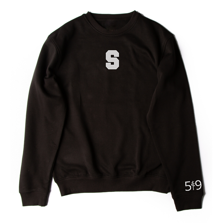 SOUTH EMBROIDERED S CREW (UNISEX)