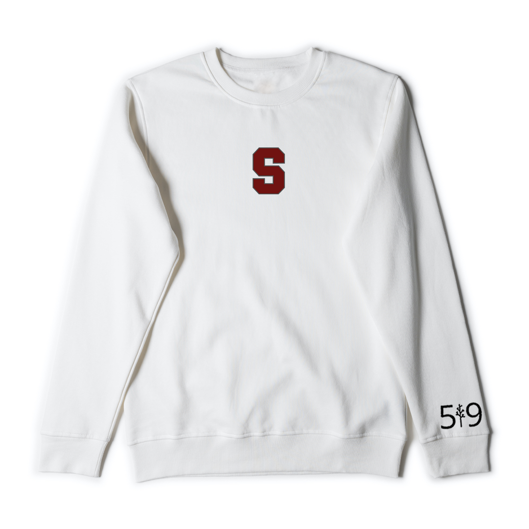 SOUTH EMBROIDERED S CREW (UNISEX)