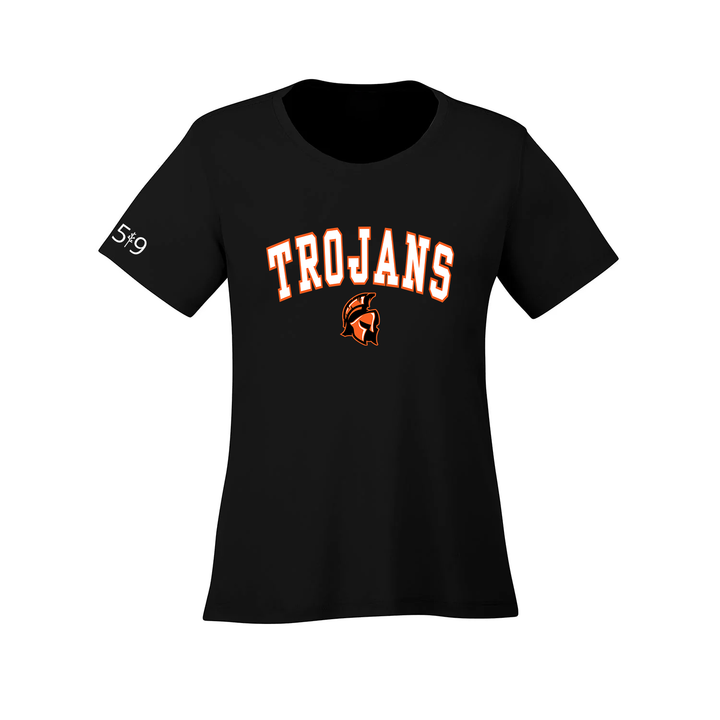 TROJANS VARSITY ATHLETIC TEE (WOMENS)