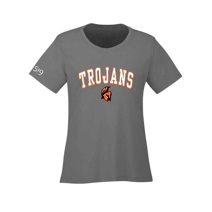 TROJANS VARSITY ATHLETIC TEE (WOMENS)