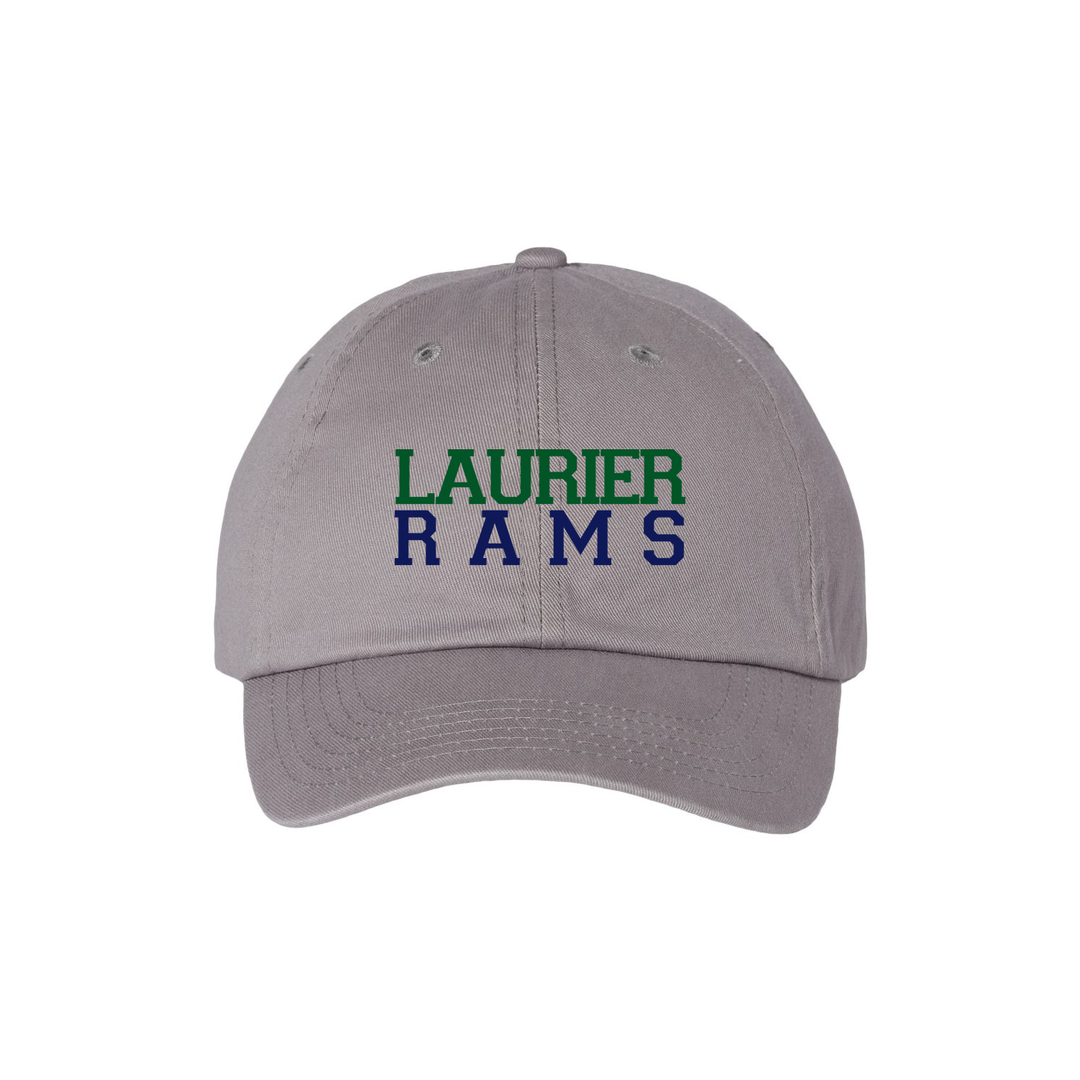 LAURIER RAMS EMBROIDERED DAD CAP