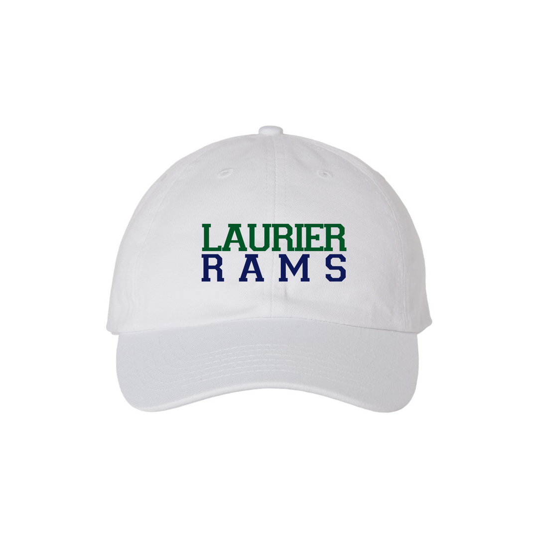 LAURIER RAMS EMBROIDERED DAD CAP