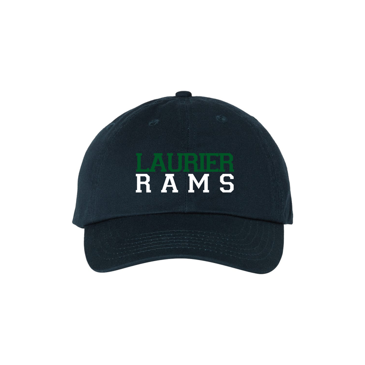 LAURIER RAMS EMBROIDERED DAD CAP