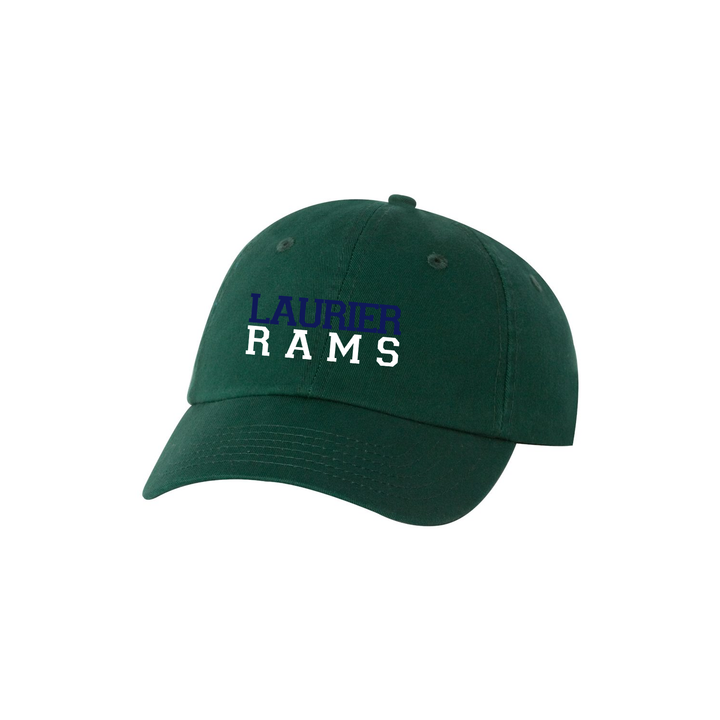 LAURIER RAMS EMBROIDERED DAD CAP