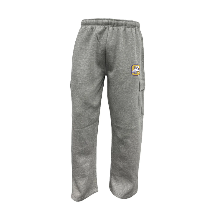 CENTRAL EMBROIDERED CARGO SWEATPANTS (UNISEX)