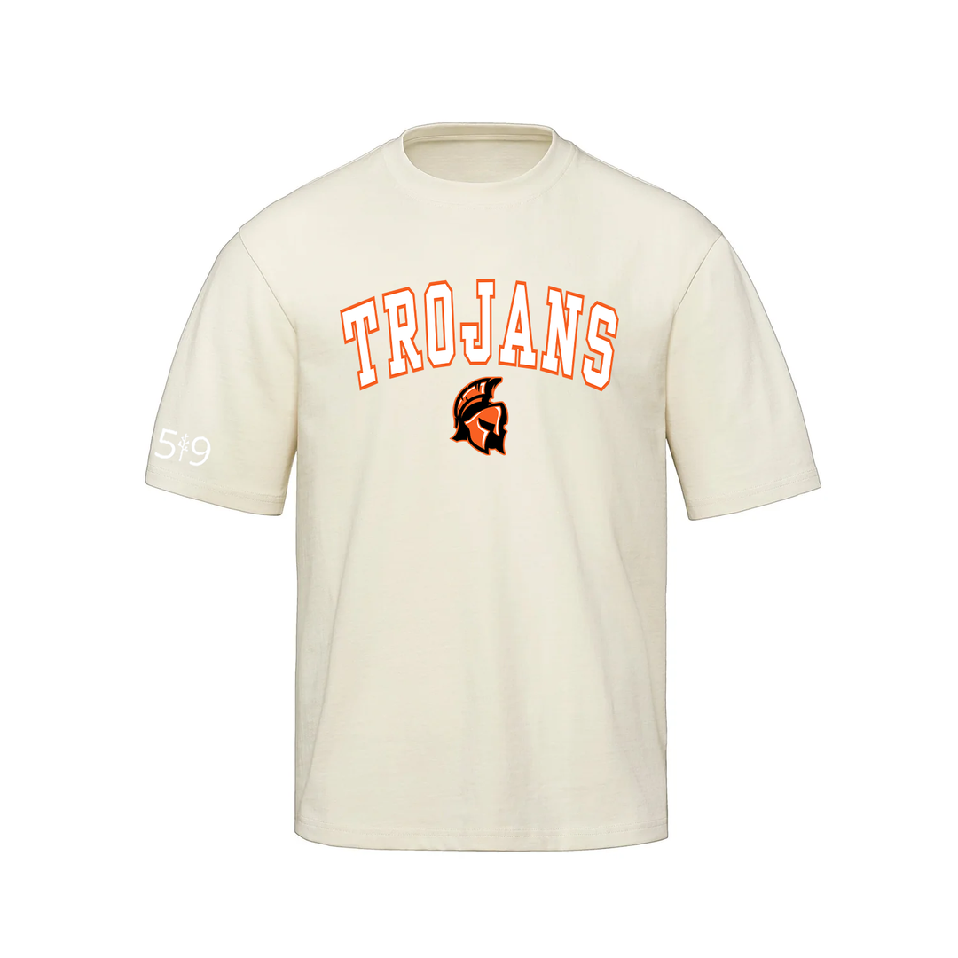 TROJANS VARSITY OVERSIZED TEE (UNISEX)